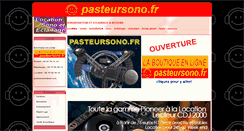 Desktop Screenshot of pasteursono.fr